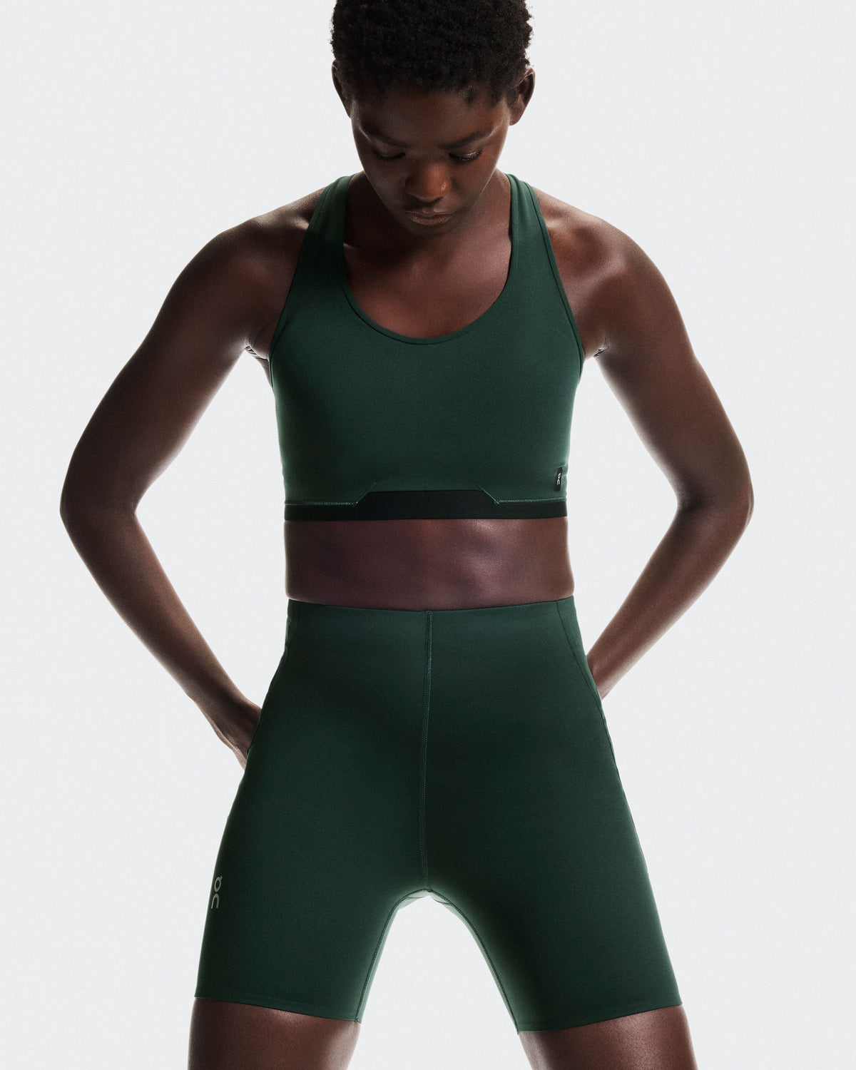 Women's Train Tights Short Obsidian - US 3857