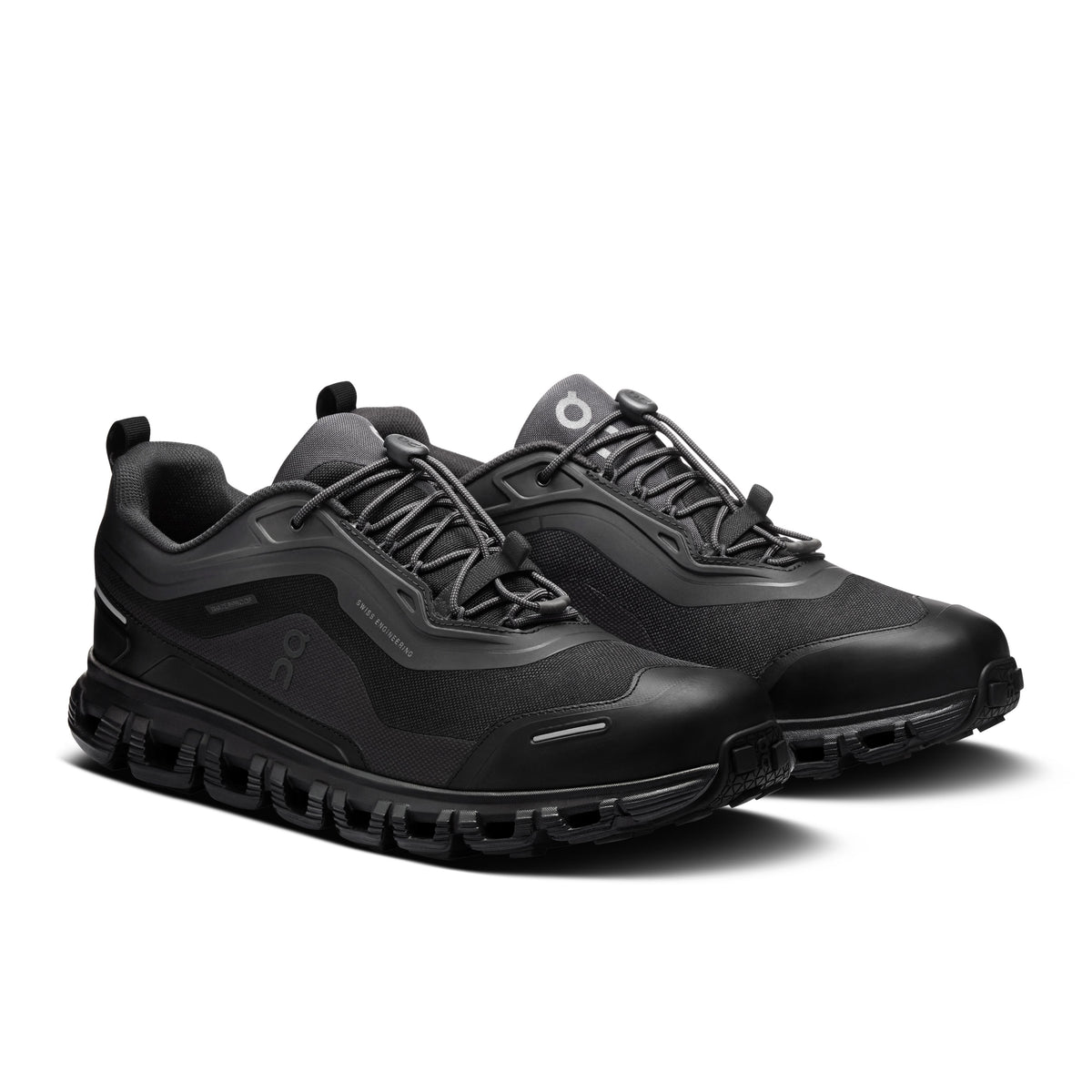 Men's Cloud 6 Geo Waterproof Black | Black - US 3389