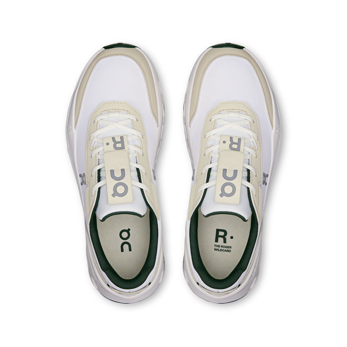 Women's THE ROGER Wildcard Ivory | Evergreen - US 2496