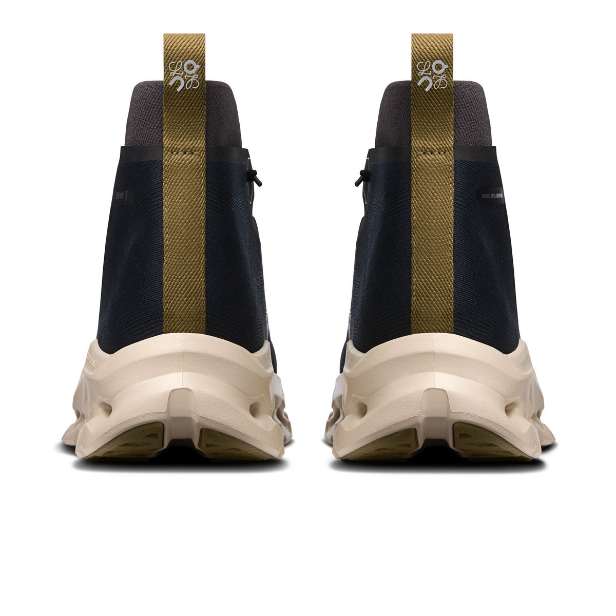 Men's Cloudtilt Hi LOEWE Black | Oatmeal | Olive - US 4314