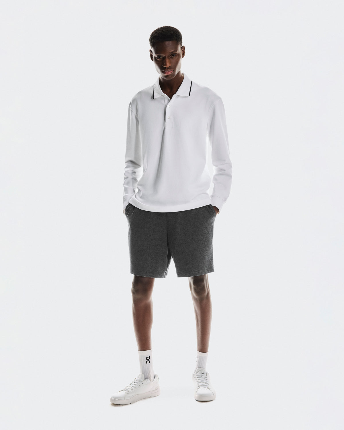 Men's Courtside Shorts Slate - US 7737