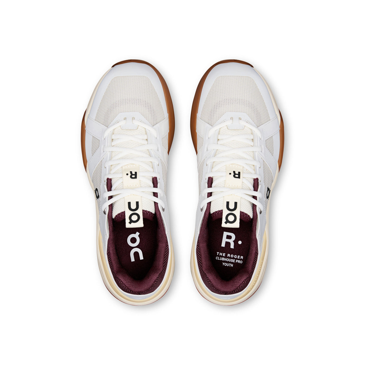 Youth THE ROGER Clubhouse Pro Youth White | Maroon - US 1591