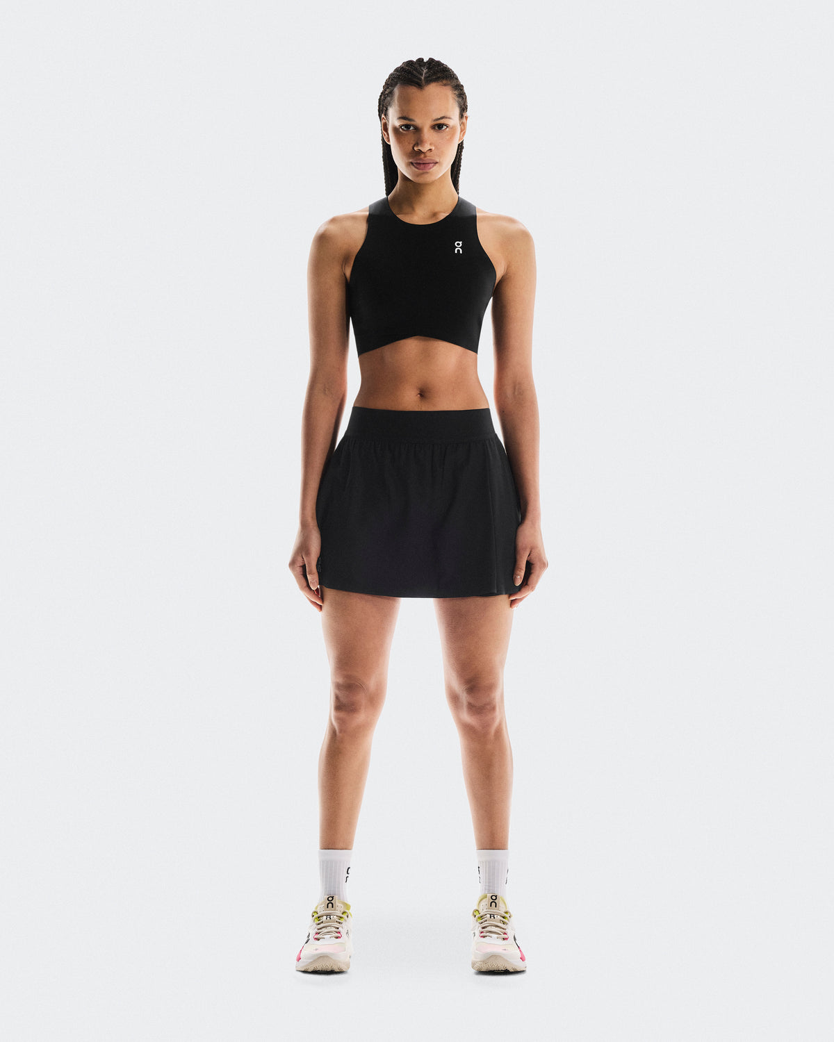 Women's Court Skirt Pleated Black - US 6178