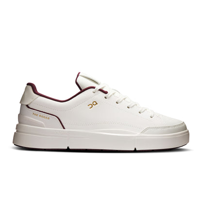 Women's THE ROGER Centre Court Ivory | Maroon - US 4901