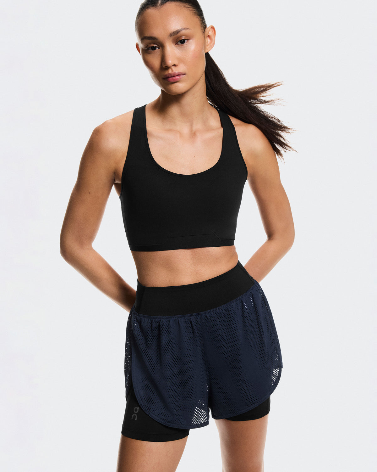 Women's Train Volt 2-in-1 Shorts Navy - US 6404
