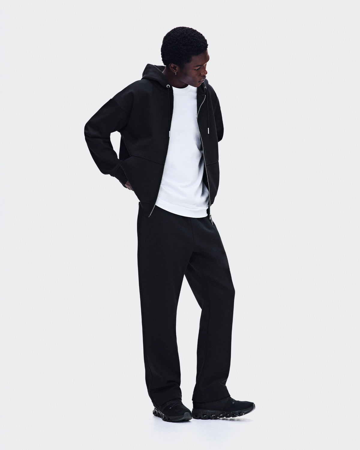Men's Club Collective Wide Pants Black - US 7848
