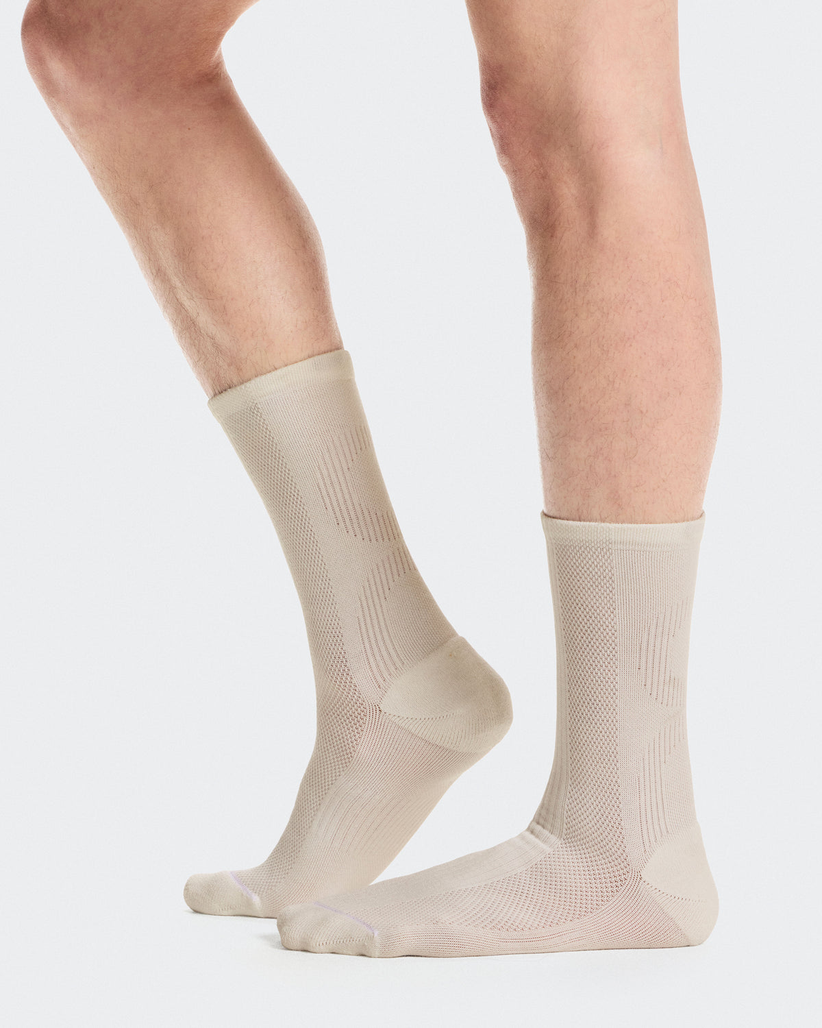 Hybrid Sock High 2P Ivory - US 1666