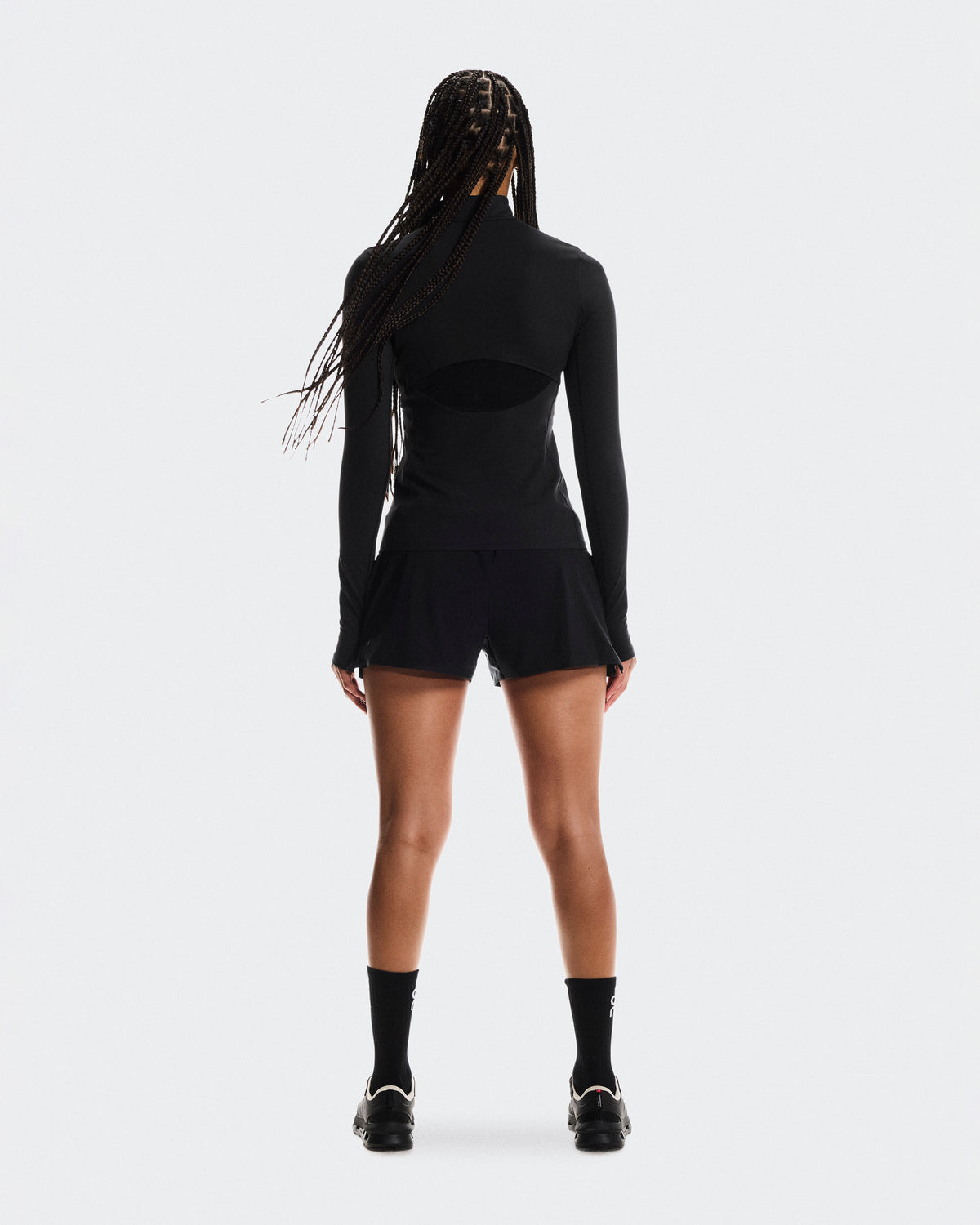 Women's Mesh Shorts Black - US 1957