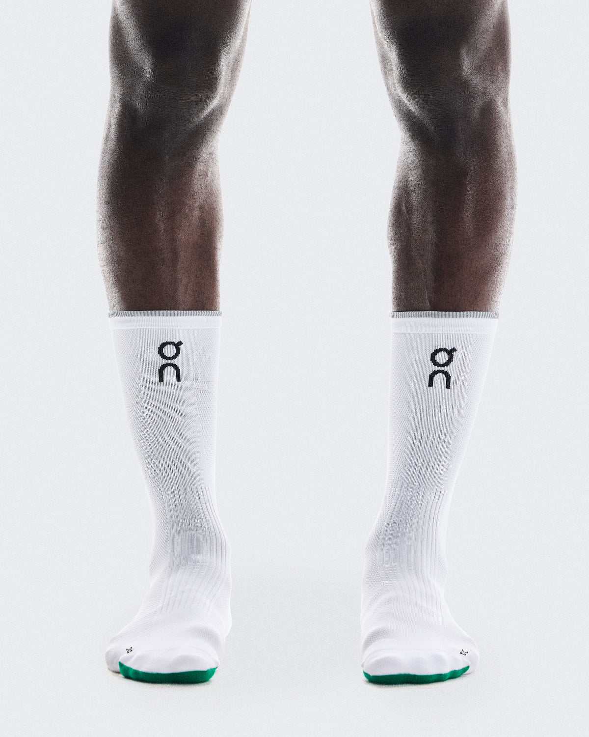 Elite Run Sock High White | Ivory - US 9530