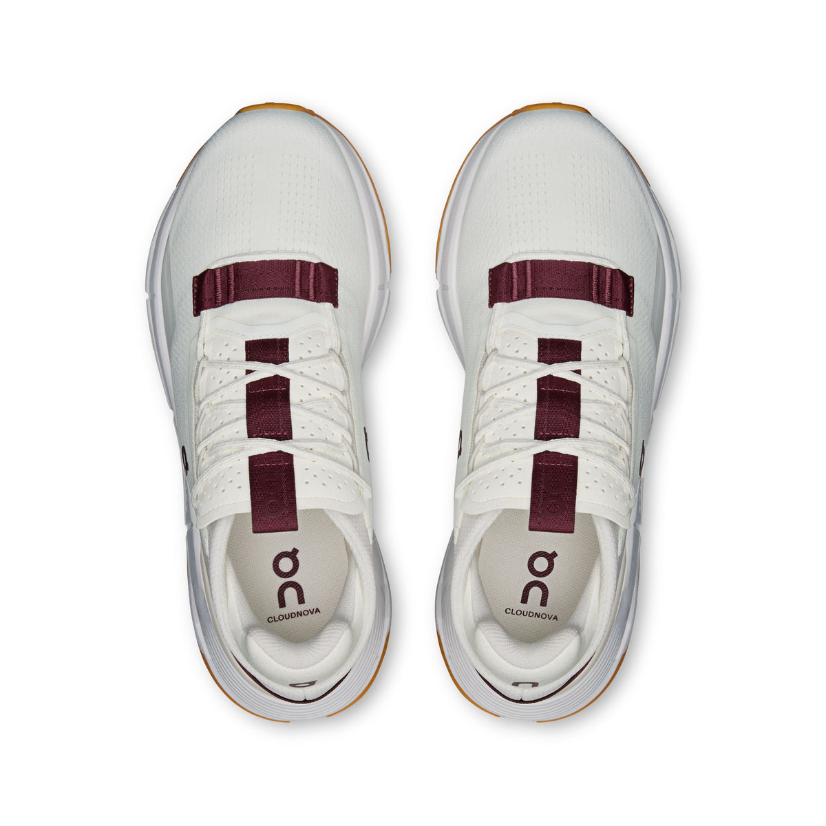 Women's Cloudnova 2 Ivory | Maroon - US 0675