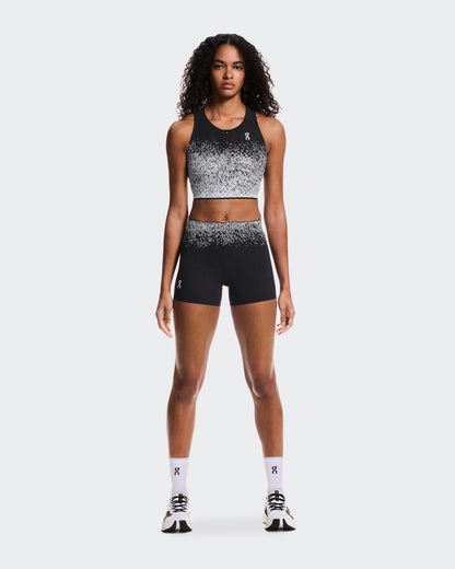 Women's Zero Short Tights Black | White - US 4835
