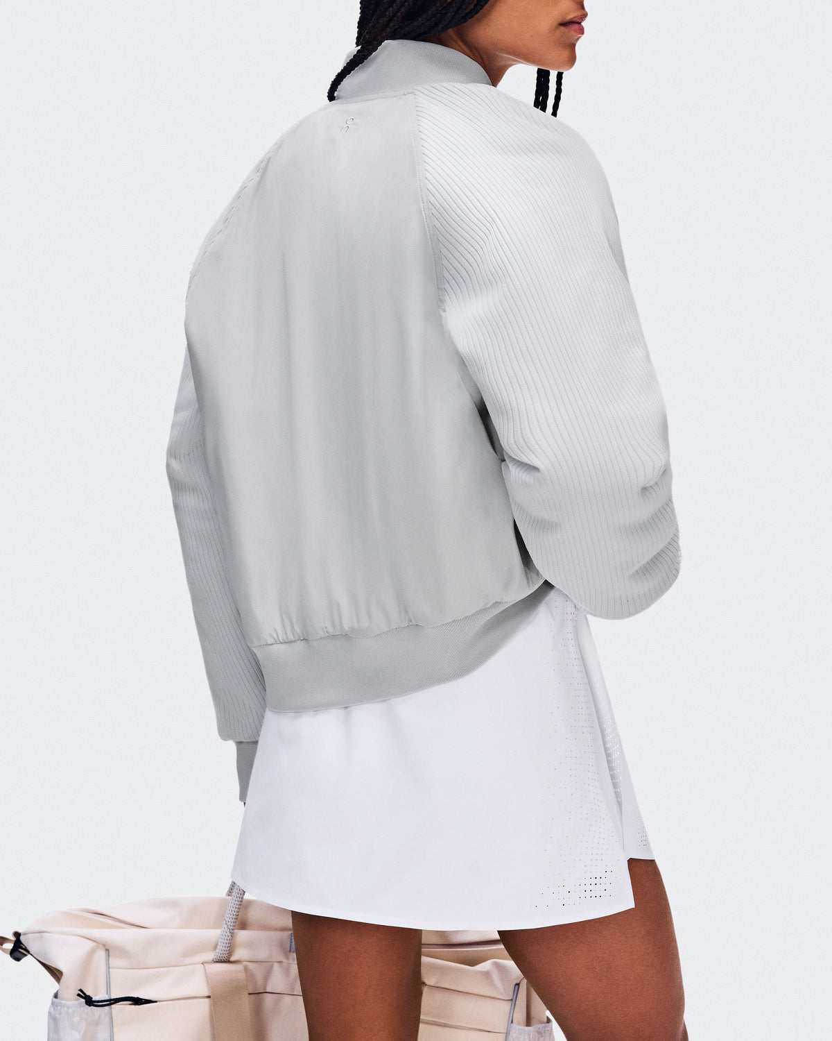 Women's Courtside Bomber Glacier - US 4856