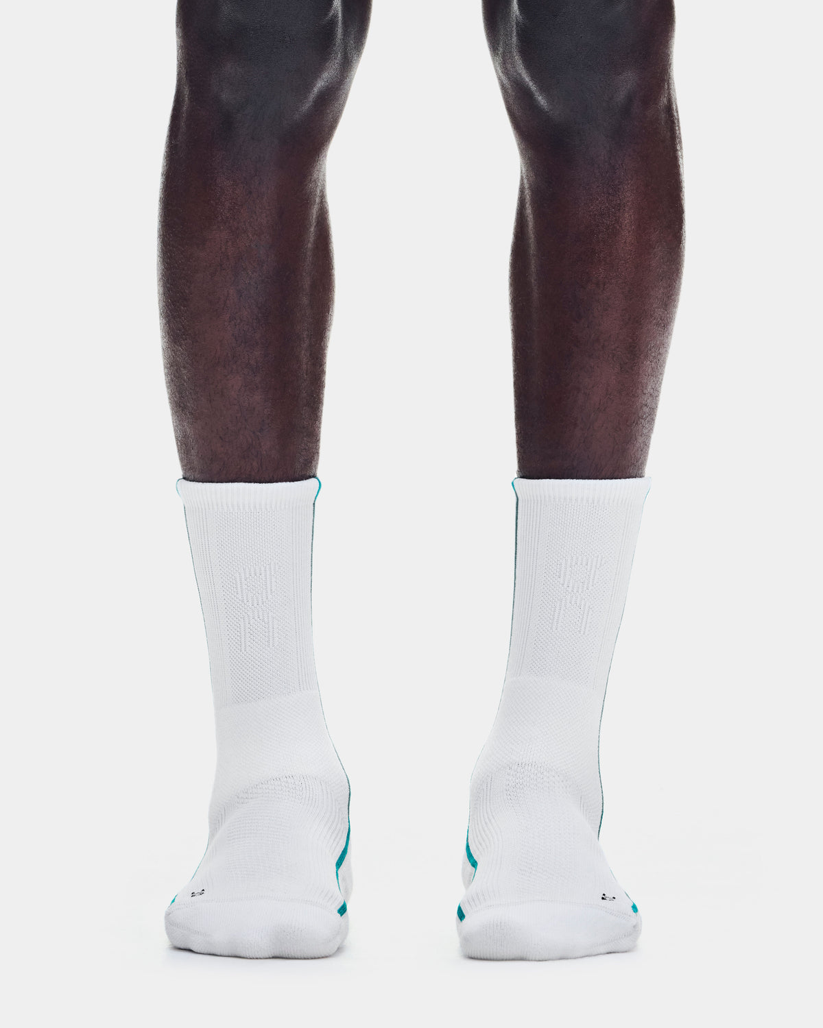 Court Sock High White | Neem - US 7412