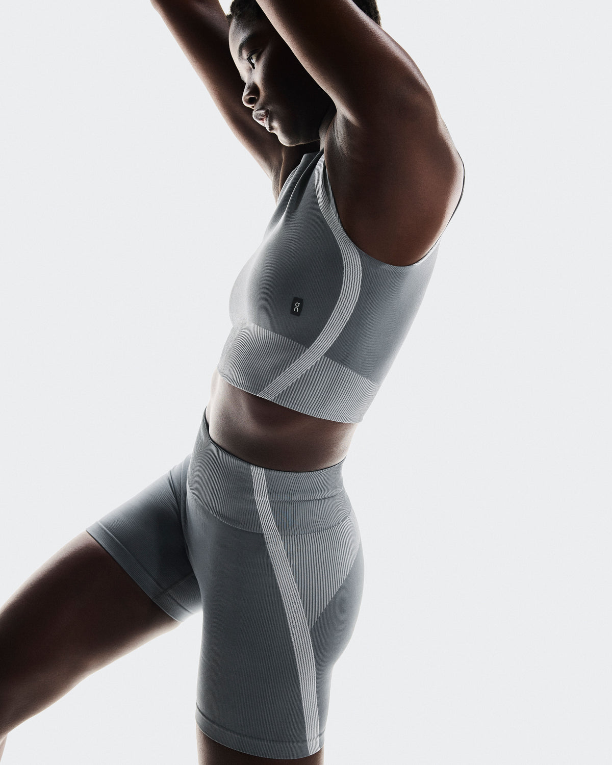 Women's Studio Knit Crop Rock | Glacier - US 2020