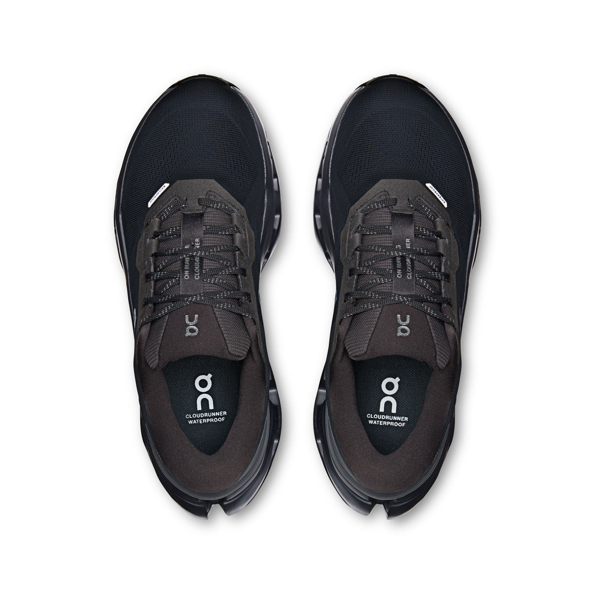 Women's Cloudrunner 3 Waterproof Black | Black - US 4940