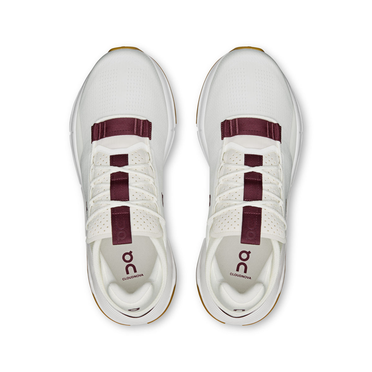 Men's Cloudnova 2 Ivory | Maroon - US 9161