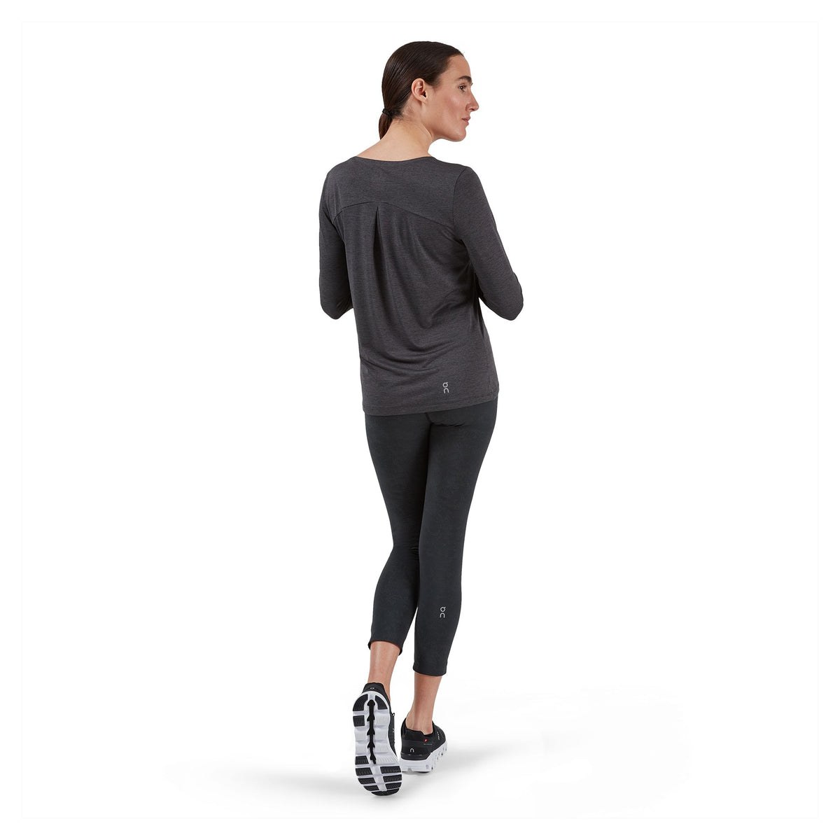 Women's Performance Long-T Black - US 5075