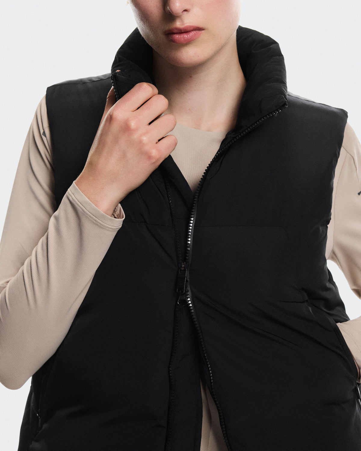 Women's All-Day Puffer Vest Black - US 0290