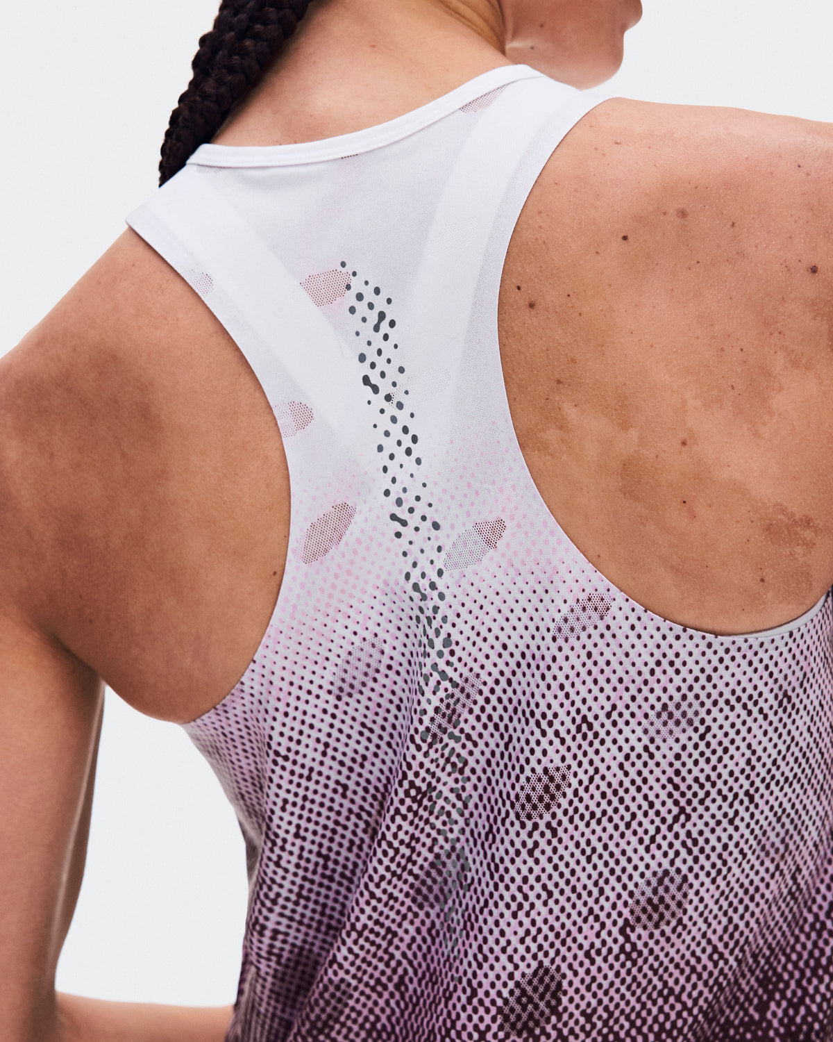 Women's Zero Tank Breathe Foxglove | White - US 9563
