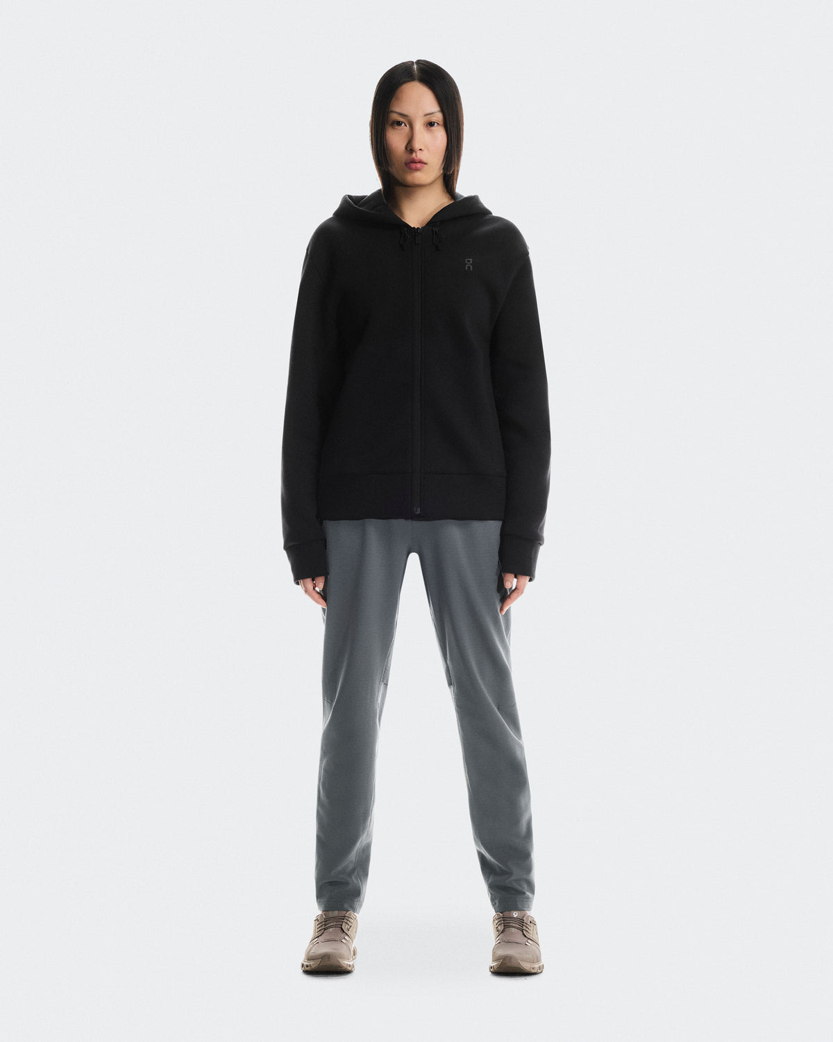 Women's Focus Tech Zip Hoodie Black - US 7997