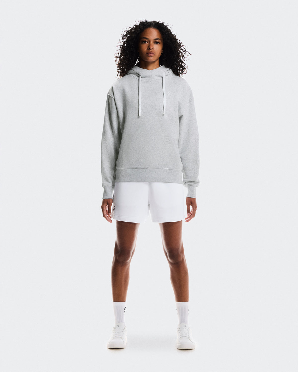 Women's Club Hoodie Smash Grey Heather - US 9290