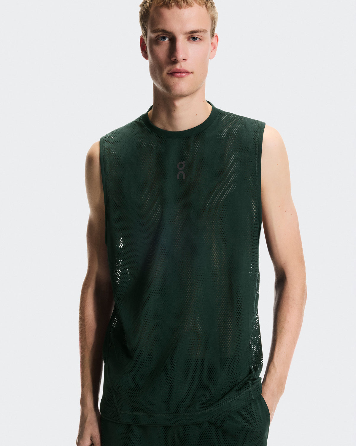 Men's Train Volt Tank Obsidian - US 0249