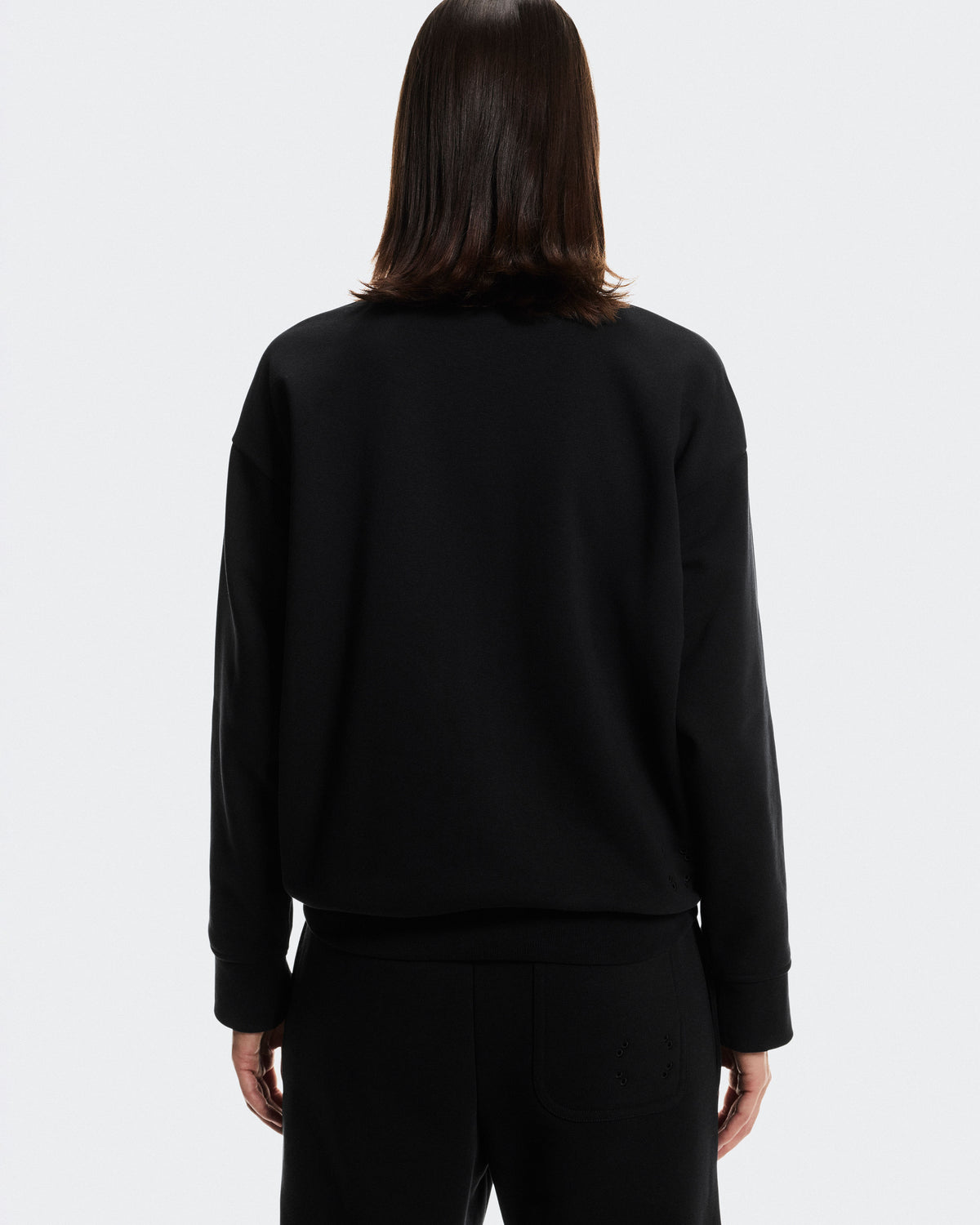 Women's Club Collective 1/4 Zip Black - US 2219