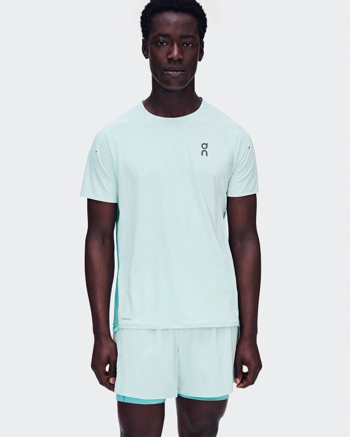 Men's 3" Performance 2/1 Shorts Flurry | Aquamarine - US 9688