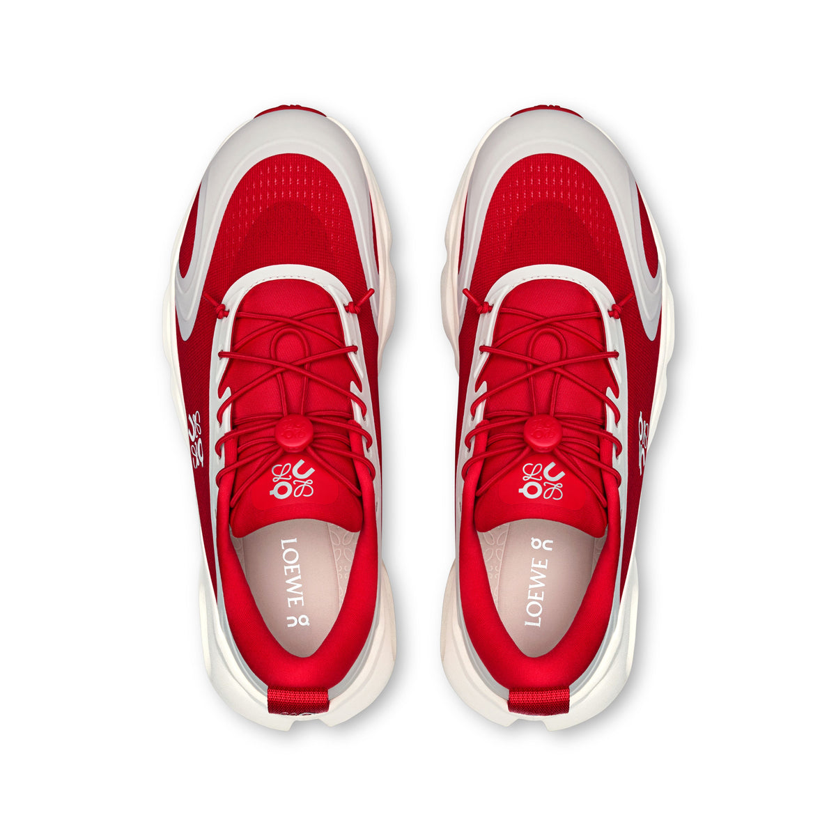 Women's Cloudsolo LOEWE Red | Eggshell - US 6667