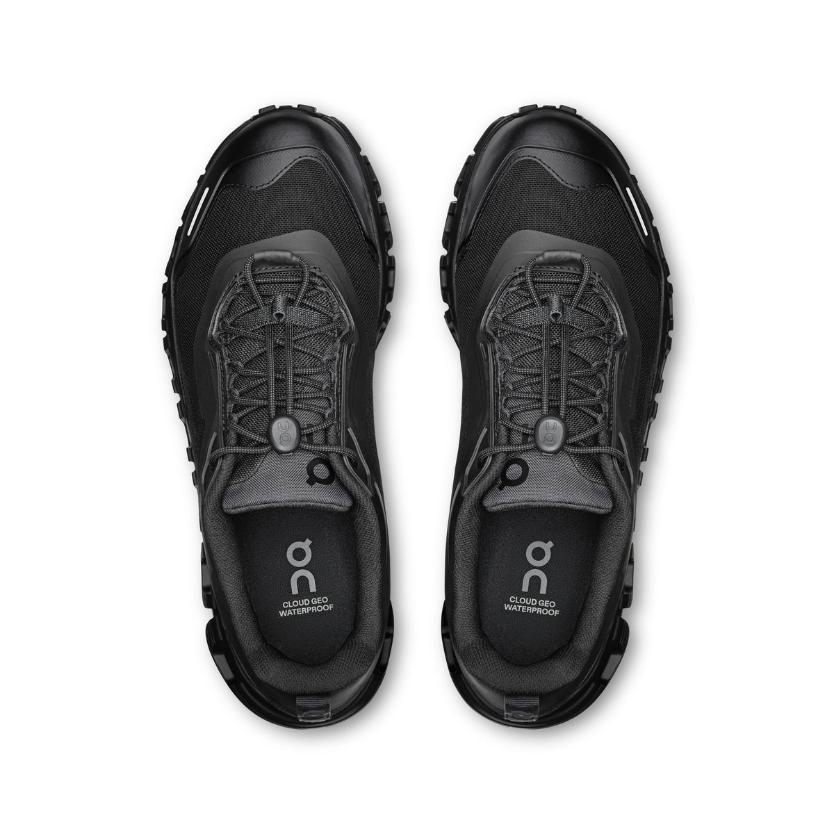 Women's Cloud 6 Geo Waterproof Black | Black - US 6622