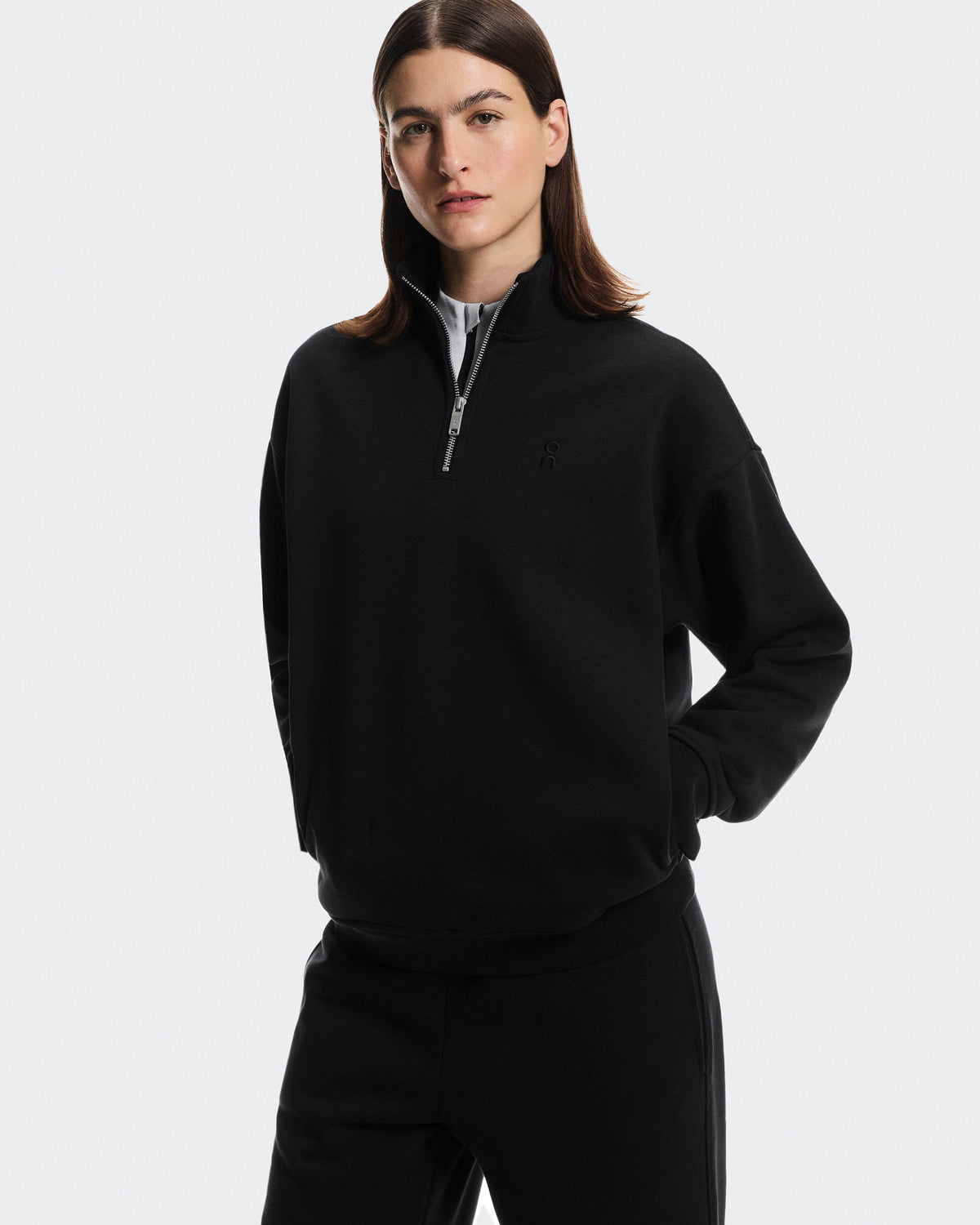 Women's Club Collective 1/4 Zip Black - US 2219