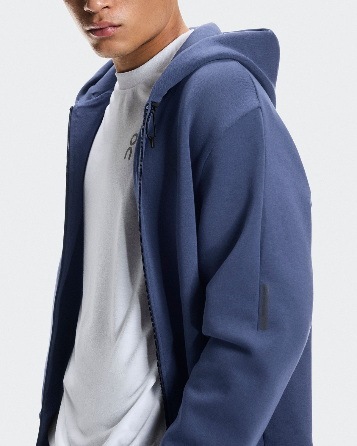 Men's Focus Tech Zip Hoodie Acai - US 8287