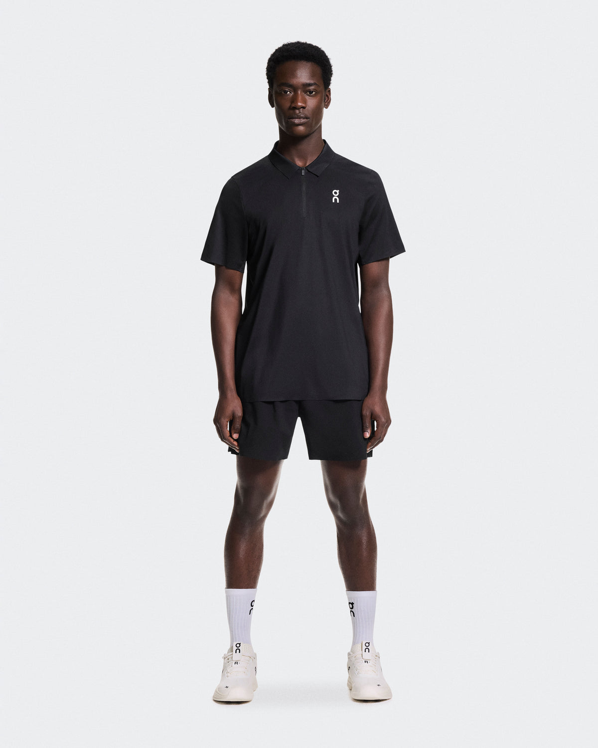 Men's Court Polo Black - US 5515