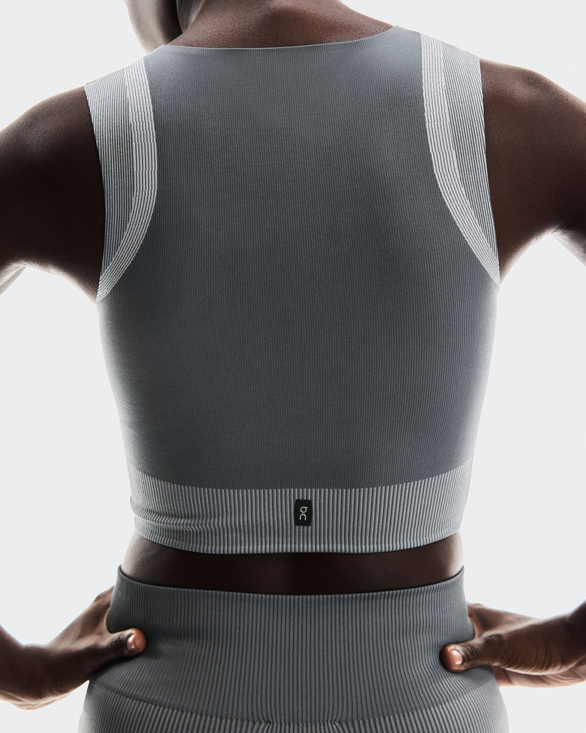 Women's Studio Knit Crop Rock | Glacier - US 2020