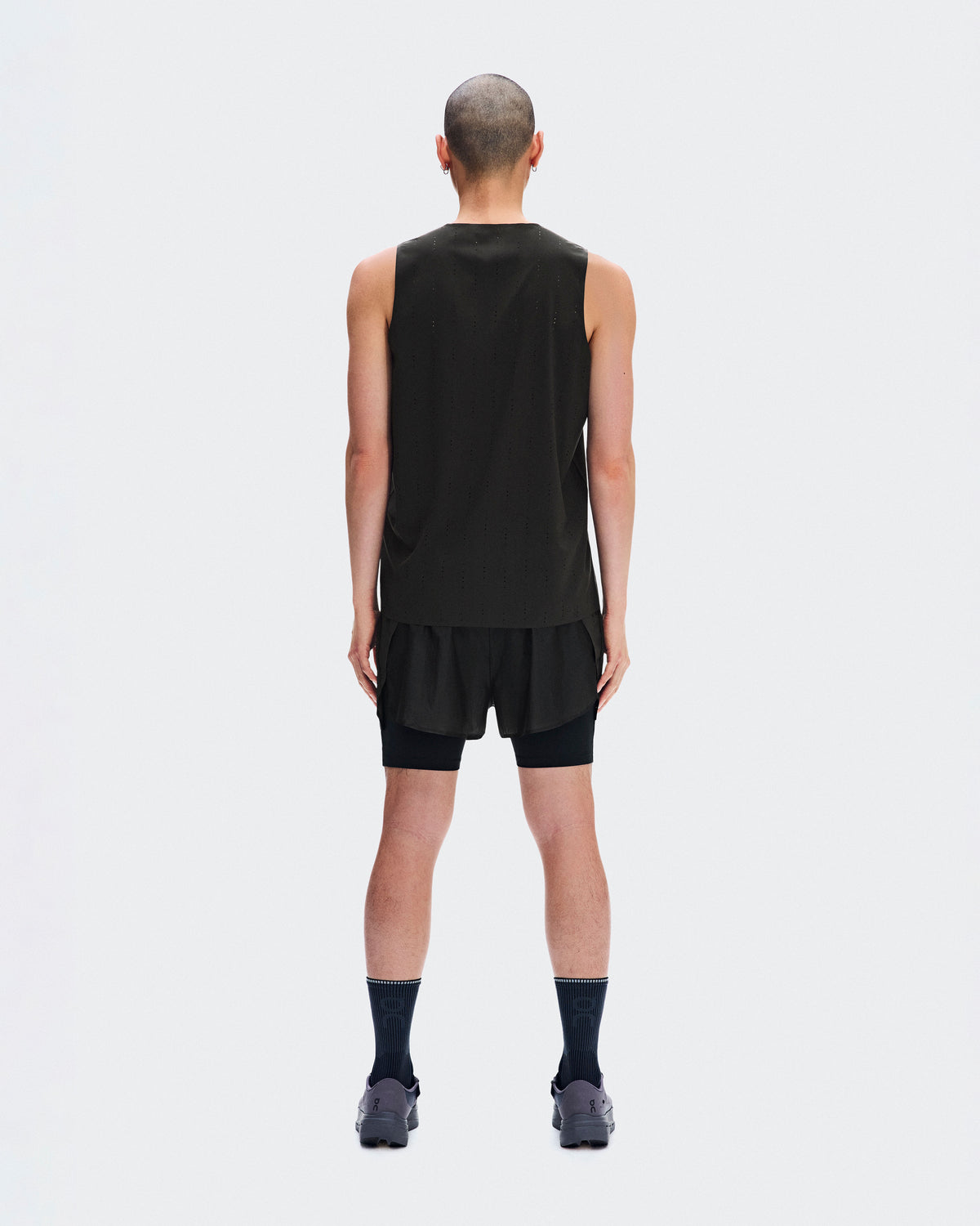 Men's Zero 2-in-1 Shorts PAF Molasses | Black - US 7621