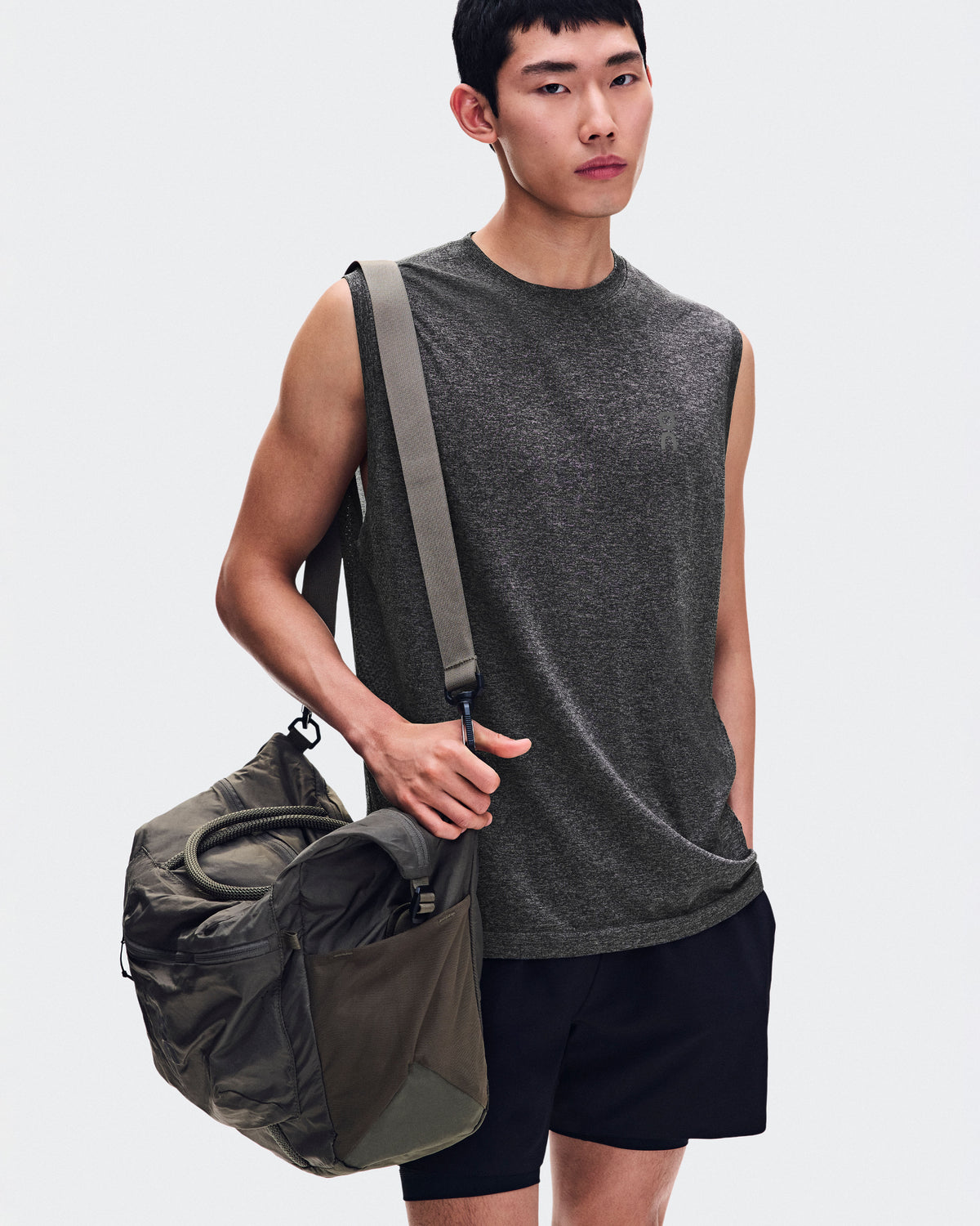 Men's Train Flex Tank Ember Heather - US 7856