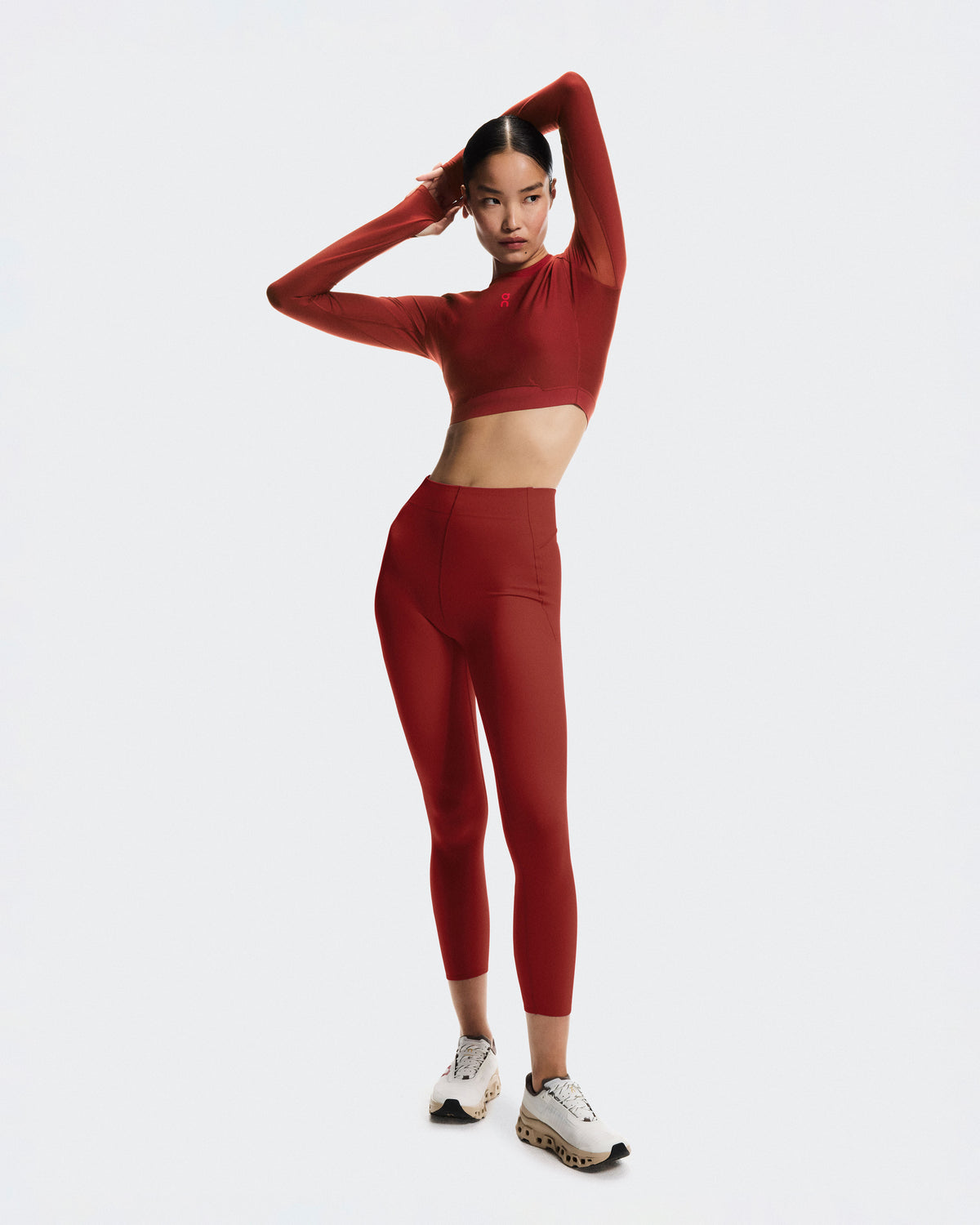 Women's Train Tights 7/8 Year of the Horse Sienna - US 1687