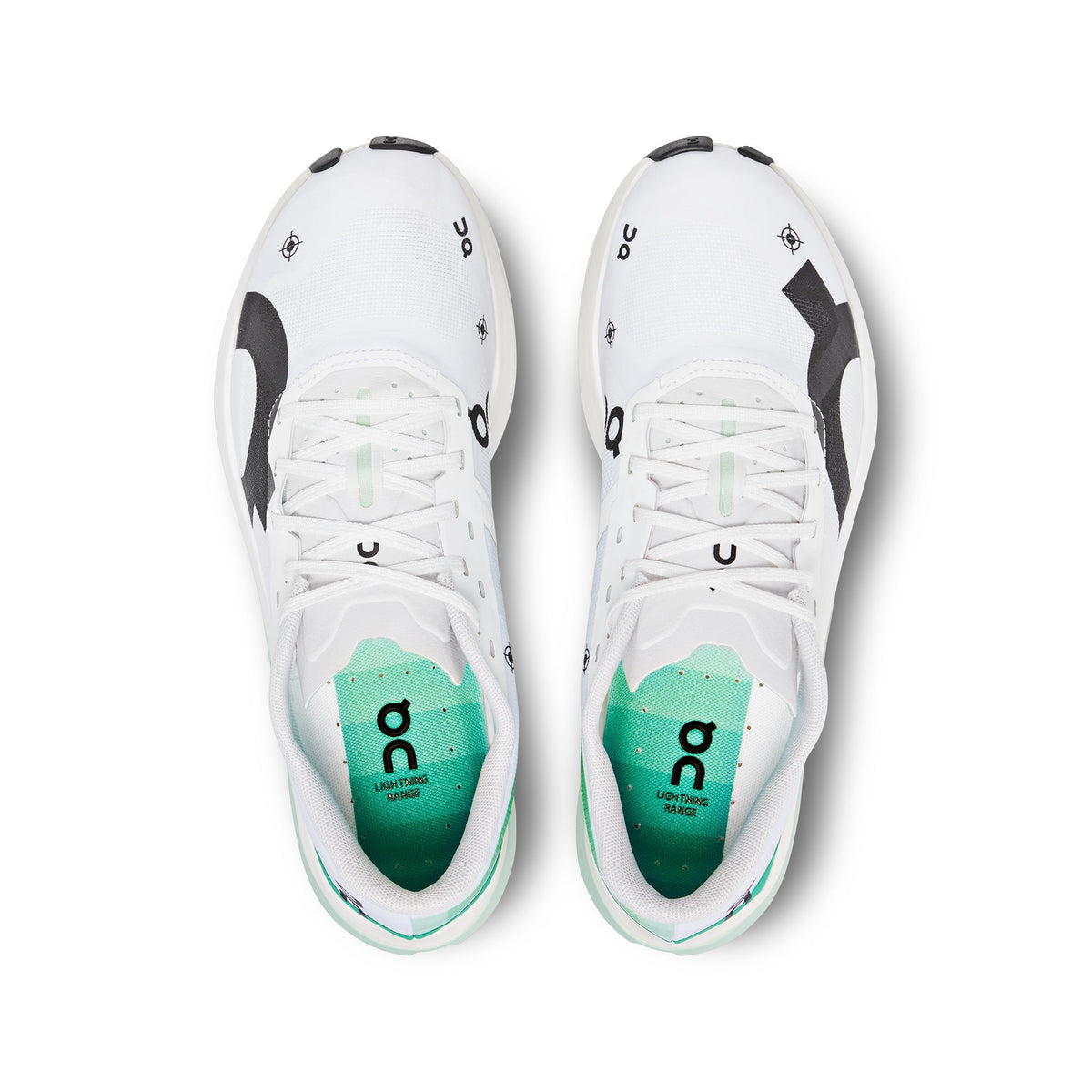 Women's Cloudboom Echo 3 Undyed-White | Mint - US 3373