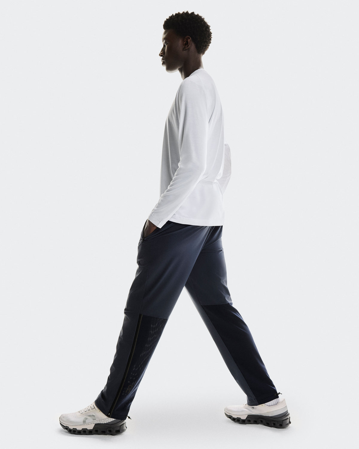 Men's Track Pants Navy | Navy - US 9320