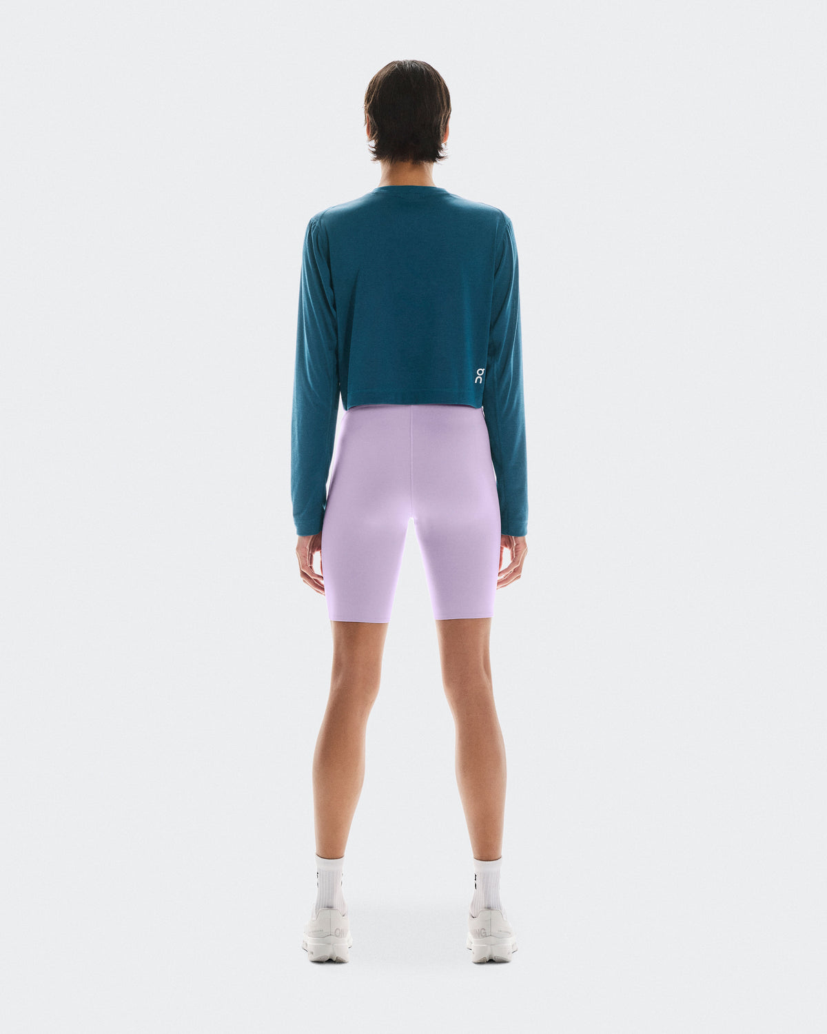 Women's Train Long-T Crop Tempest - US 3967