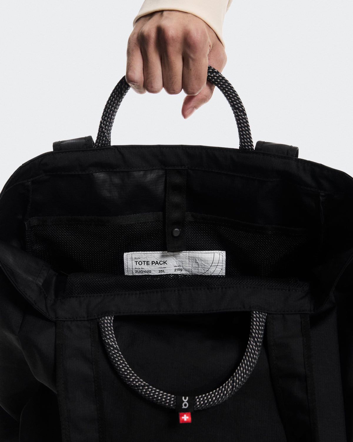 Tote Pack 25L Black - US 7920