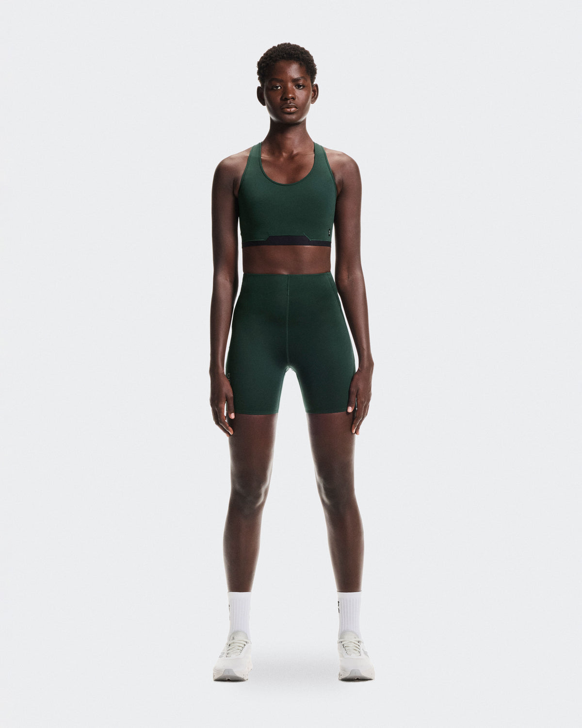 Women's Train Tights Short Obsidian - US 3857