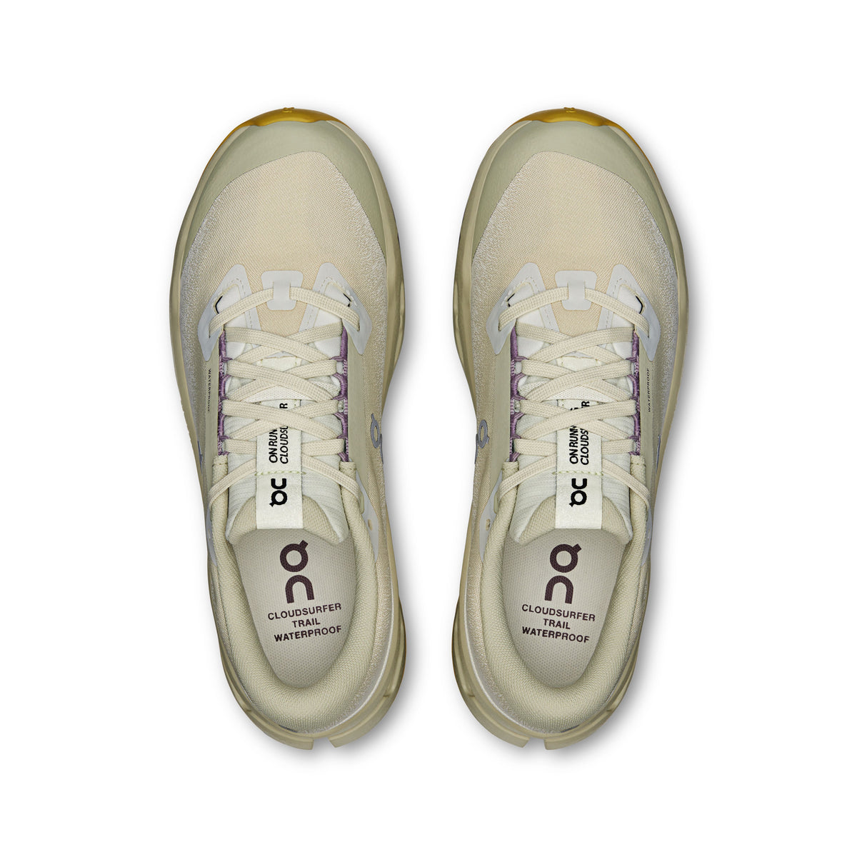 Women's Cloudsurfer Trail 2 Waterproof Ghost | Chalk - US 5096