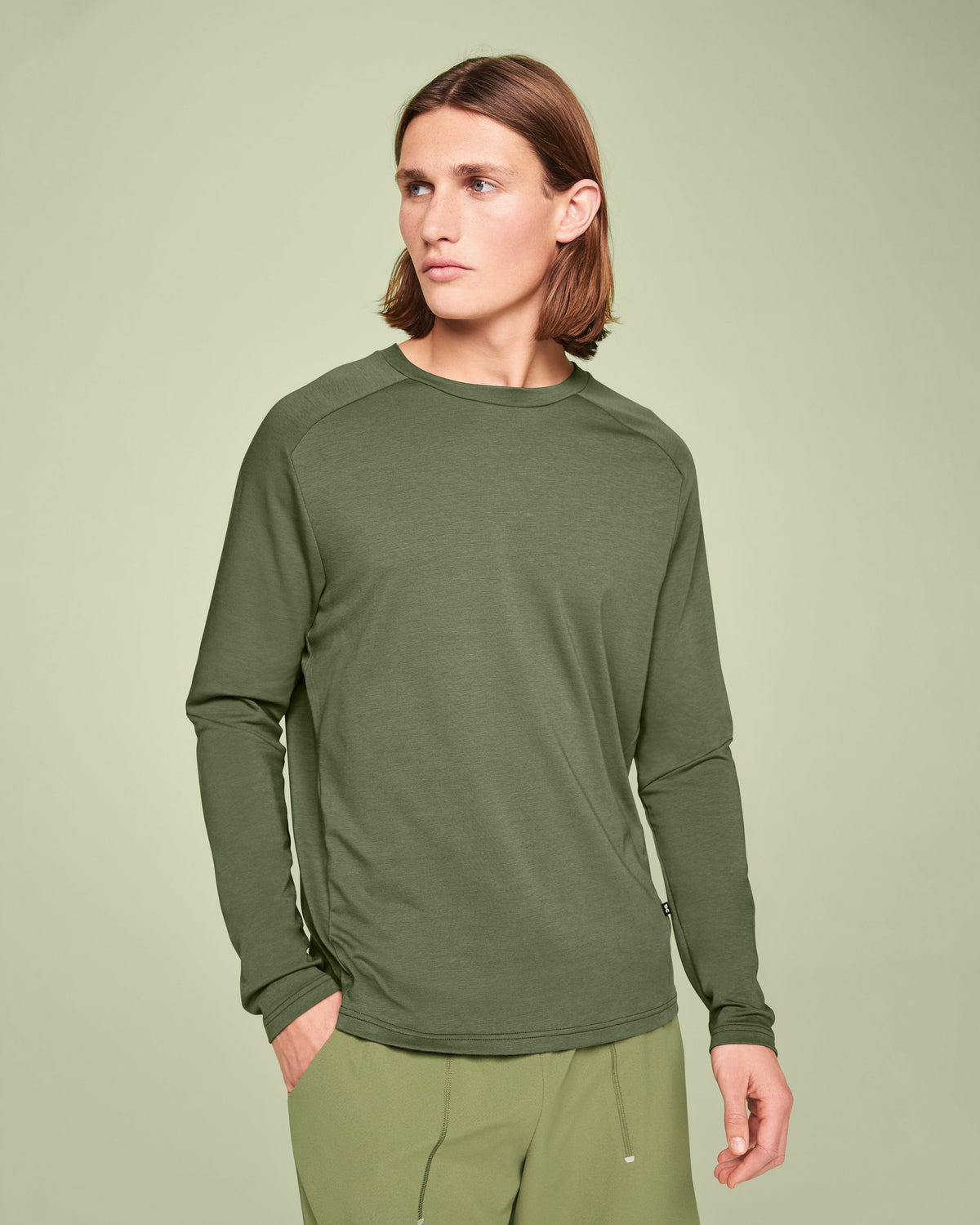 Men's Focus Long-T Taiga - US 0590