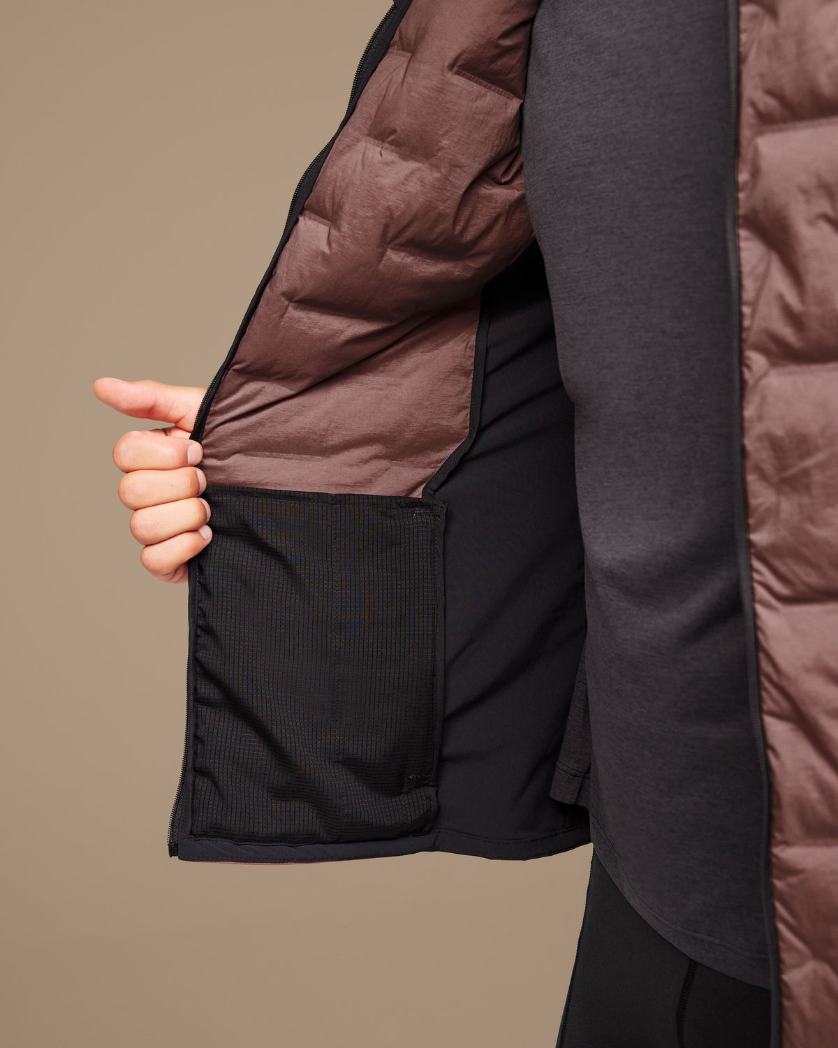 Men's Climate Jacket Grape | Black - US 9322