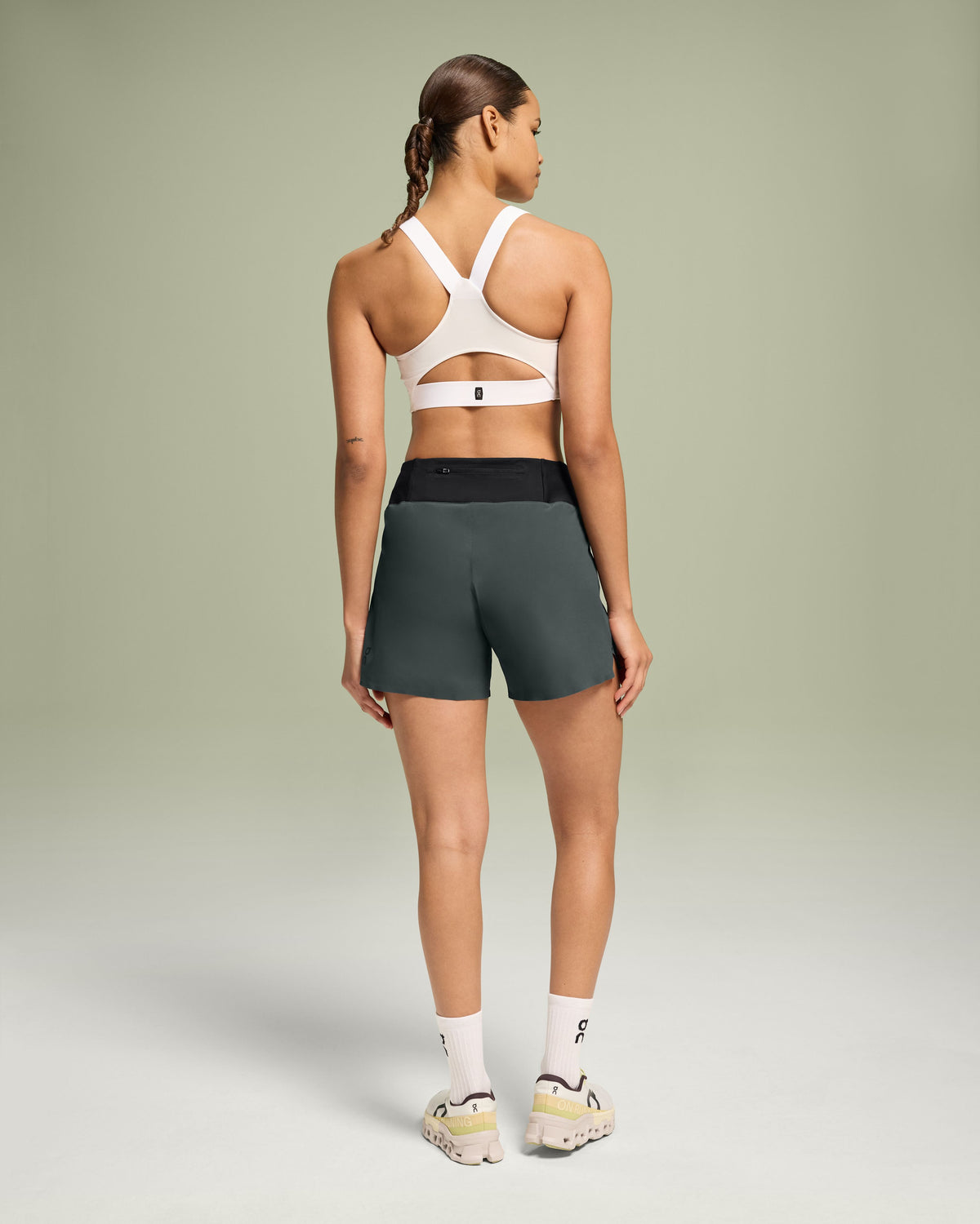 Women's 5" Running Shorts Lead | Black - US 3140