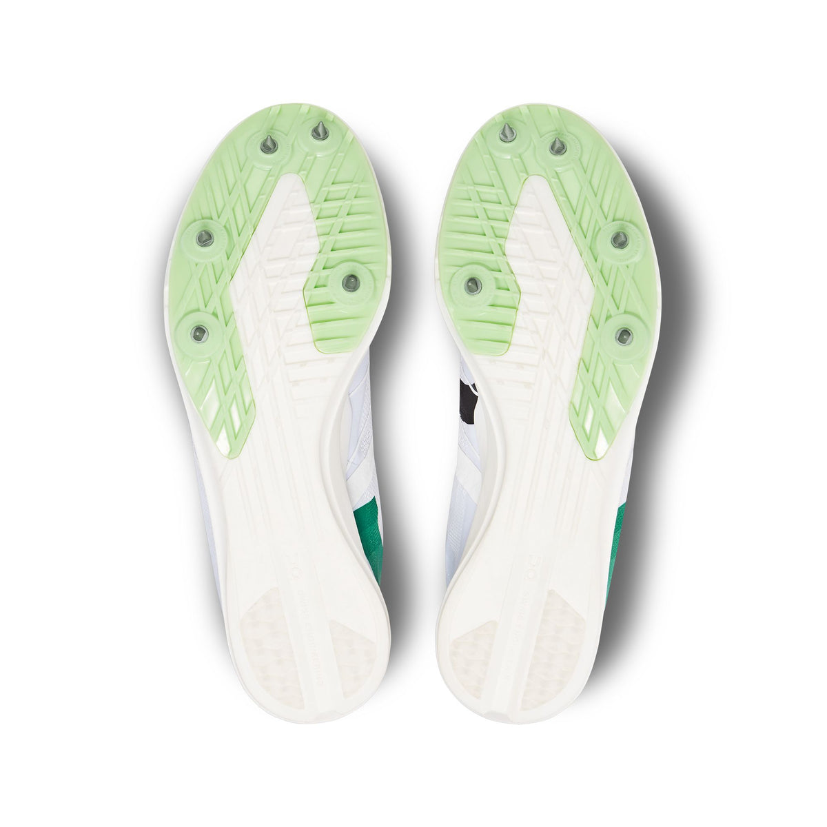 Women's Cloudspike 1500m Undyed-White | Mint - US 7468